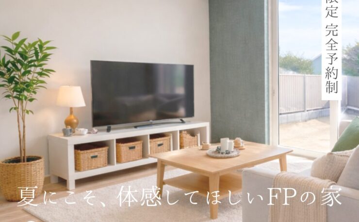 夏にこそ体感してほしいFPの家～ちょっと涼みに来ませんか？～