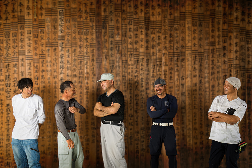 仲がいいので現場の雰囲気もよく、一緒に仕事をするのがとても楽しいです